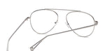 Classic Metal Aviator Clear Lens Glasses Frame Eyewear