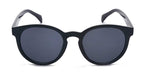 Vintage Round Horned Rim Frame Retro Sunglasses