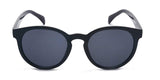 Vintage Round Horned Rim Frame Retro Sunglasses