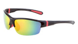 Men Sport Wrap Around Sunglasses Driving Motocycle Sport Golf Eyewear