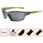 Bifocal Sports Sunglasses TR90 Frame Baseball Running Fishing Outdoor Readers