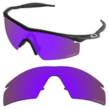Performance Replacement Lenses for Oakley M Frame Strike Sunglass Polarized Etched