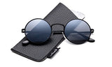 John Lennon Glasses Hippy 60's Vintage Retro Round Sunglasses & Clear Lens