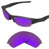 Performance Replacement Lenses for Oakley Flak Jacket Sunglass Polarized Etched