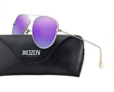 Mirrored Aviator Polarized Sunglasses for Mens & Womens UV-400