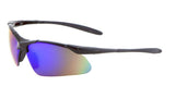 Men Sport Wrap Around Sunglasses Driving Motocycle Sport Golf Eyewear