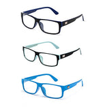 Newbee Fashion - Kayden Retro Unisex Plastic Fashion Clear Lens Glasses