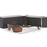Men Sport Aluminum Magnesium Polarized Sunglasses Alloy Mirror eyewear