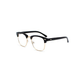 Classic Polarized Sunglasses Semi Rimless Retro Rivets Brand Designer