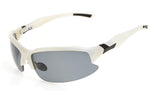 Polycarbonate Polarized TR90 Unbreakable Half-Rim Sport Sunglasses