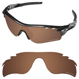 Performance Replacement Lenses for Oakley RadarLock Path Sunglass Polarized Etched