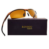 Men Sport Aluminum Magnesium Polarized Sunglasses Alloy Mirror eyewear