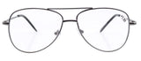 Spring Hinges Polycarbonate Lens Pilot BiFocal Reading Glasses +2.0