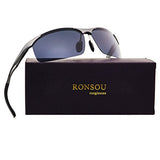 Men Sport Aluminum Magnesium Polarized Sunglasses Alloy Mirror eyewear