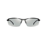 /Polarized Photochromic Lens Semi Frame Photosensitive Sunglasses for Men