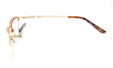 UV Protection,Anti Blue Rays,Reduce Eyestrain,Metal Frame Computer Reading Glasses