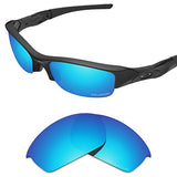 Performance Replacement Lenses for Oakley Flak Jacket Sunglass Polarized Etched