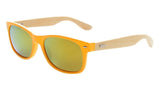Men's Bamboo Wood Arms Classic Polarized Sunglasses