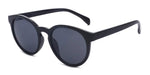Vintage Round Horned Rim Frame Retro Sunglasses