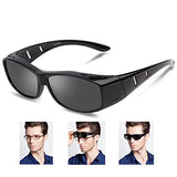 Over glasses sunglasses Polarized/fit over Prescription Glasses Driver sunglasses