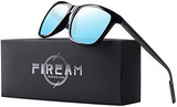 Mens Womens Polarized Sunglasses 100% UV400 Protection Aviator Black Sun Glasses