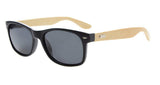 Men's Bamboo Wood Arms Classic Polarized Sunglasses