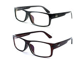 Newbee Fashion - Kayden Retro Unisex Plastic Fashion Clear Lens Glasses
