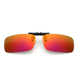 Clip On Flip Up Sunglasses Men's Flexible Polarized Lenses Glasses Clip on Prescription Sunglasses Eyeglass