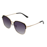 Semi Rimless Polarized Sunglasses for women Metal&TR90 Frame TAC JE0016