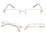 READING GLASSES 4 pack Half-rim Include Sun Readers