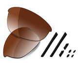 Premium Replacement Lenses & Rubber Kits for Oakley Half Jacket Sunglass