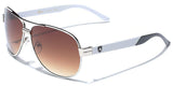 Racing Sport Men's Women's Fashion Aviator Sunglasses Retro Vintage Glasses