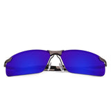 Night Vision Glasses for Driving Men Women Sports Style Metal Frame Sunglasses