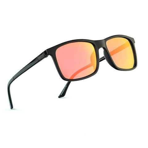 Unisex Rectangular Polarized sunglasses for men women Driving Fishing