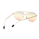 Sunglasses for Men Women Aviator Metal Mirror UV 400 Lens Protection