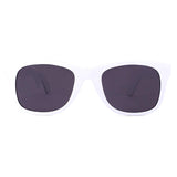 Men's Fashion Bottle Opener Temple Design Square Sunglasses-black