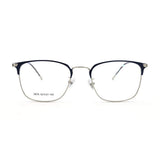 Mens Classic Eyeglasses Rectangle Stainless Frames Light Weight Design (5870)