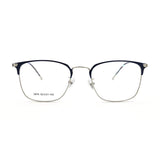 Mens Classic Eyeglasses Rectangle Stainless Frames Light Weight Design (5870)