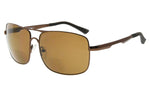 Bifocal Sunglasses Reading Sunglasses Sunreaders Men (Gunmetal, +3.50)