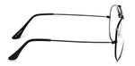 Aviator Clear Lens Glasses Eyeglasses Metal Frame