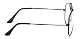 Aviator Clear Lens Glasses Eyeglasses Metal Frame