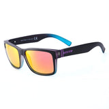 Polarized Sports Sunglasses,Men And Women Running Cycling Fishing Driving Golf Softball Plastic Frame Sunglasses UV400 (V9026 C01 Black Frame Gray) (V9026 C01 Black Frame Gray)