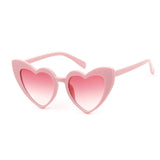 Clout Goggle Heart Sunglasses Retro Vintage Cat Eye Mod Style Kurt Cobain Glasses