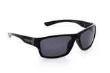 Premium Mens Wrap-Around Polarized Sunglasses with UV Lenses, Made in Italy