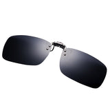 Polarized Clip-on Flip Up Sunglasses Wear Over Prescription glasses