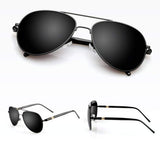 MB209 58mm Polarized Aviator Sunglasses