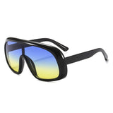 Classic Aviator Sunglasses Oversized Square Black Frame Clout Goggles Fashion Style