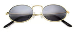 - Vintage Classic Metal Oval Fashion Sunglasses