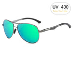 Aviator Sunglasses  Aluminum Polarized Vintage Sun Glasses for Men Women UV 400 Protection