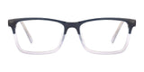 Rectangle Eyewear Glasses Wide Rimmed Propionate Frame Clear Lens Optical Glasses for Men